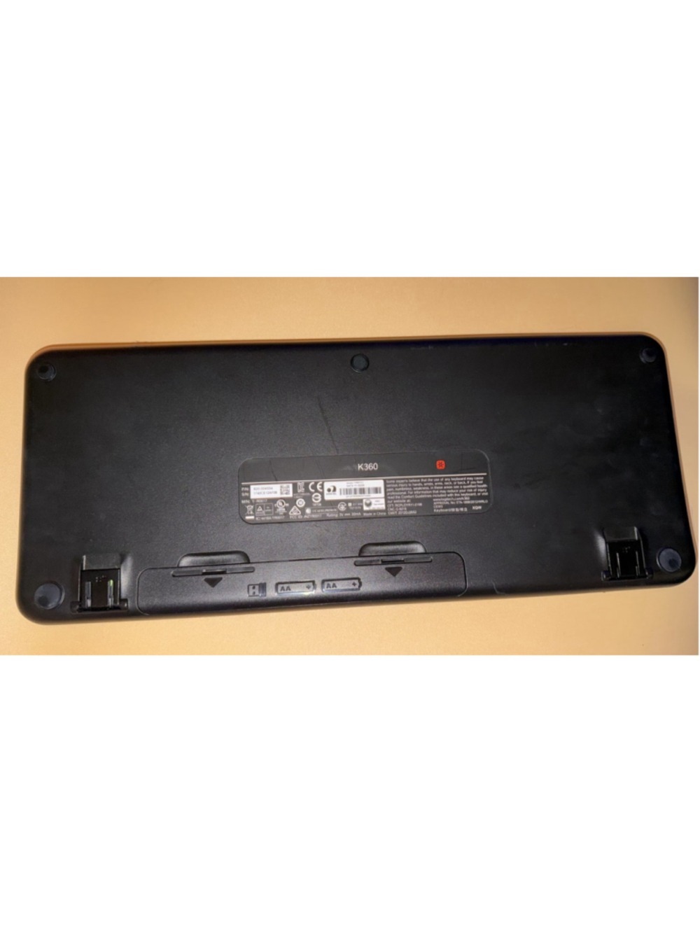 Logitech K360 Wireless Keyboard With Unifying Receiver - Picture 5 of 8